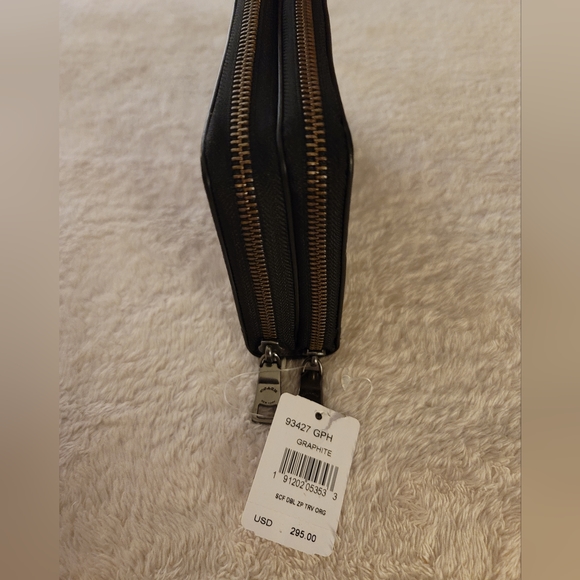 NWT Coach Double Zip Travel Organizer - Picture 8 of 9